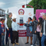 Puebla Brilla renueva alumbrado público en San Andrés Azumiatla y avanza en seis juntas auxiliares