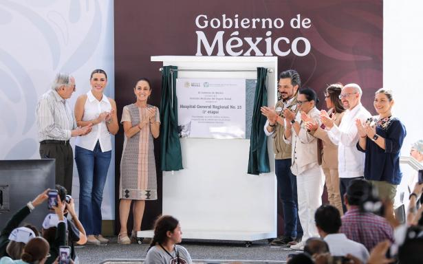 Inauguran primera etapa del Hospital General Regional No. 23 del IMSS en Ensenada