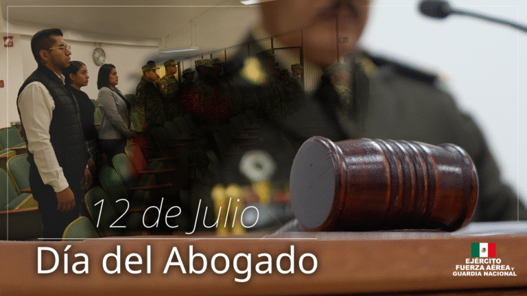SEDENA reconoce a abogados civiles y militares en el Día del Abogado