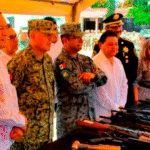 Ejército Mexicano y Guardia Nacional destruyen armas en Yucatán por el Día Internacional para su Eliminación