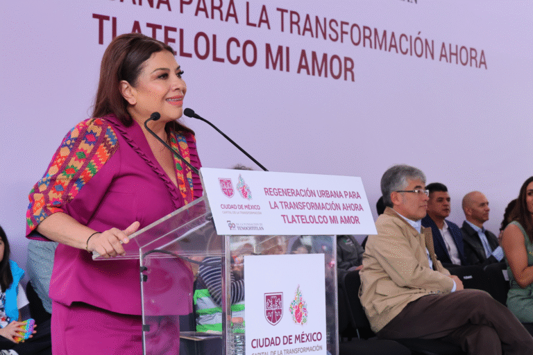 Anuncia Clara Brugada inversión histórica para la transformación integral de Tlatelolco