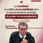 Ricardo Monreal: el poder se ejerce con responsabilidad, no se presume