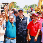 Avanzamos con más de 500 metros lineales de pavimentación en Satélite Loma Larga: Ángel Torres