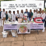 Valeria Rosales recorre Feria de la Salud en Villaflores y destaca acciones preventivas