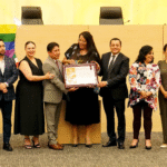 Reconocen a la Banda Sinfónica de San Martín Texmelucan y a autoridades locales por su impulso a la cultura