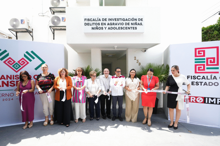 Jorge Lláven inaugura la Fiscalía para la Investigación de Delitos en Agravio de Niñas, Niños y Adolescentes