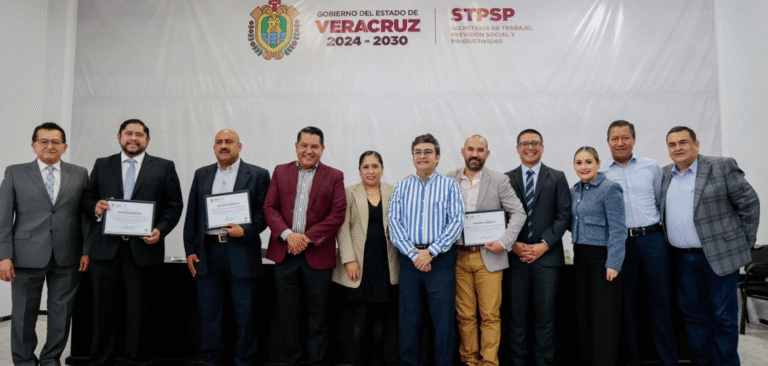 Reconocen en Veracruz labor jurídica de la Junta Local y colegios de abogados laboralistas