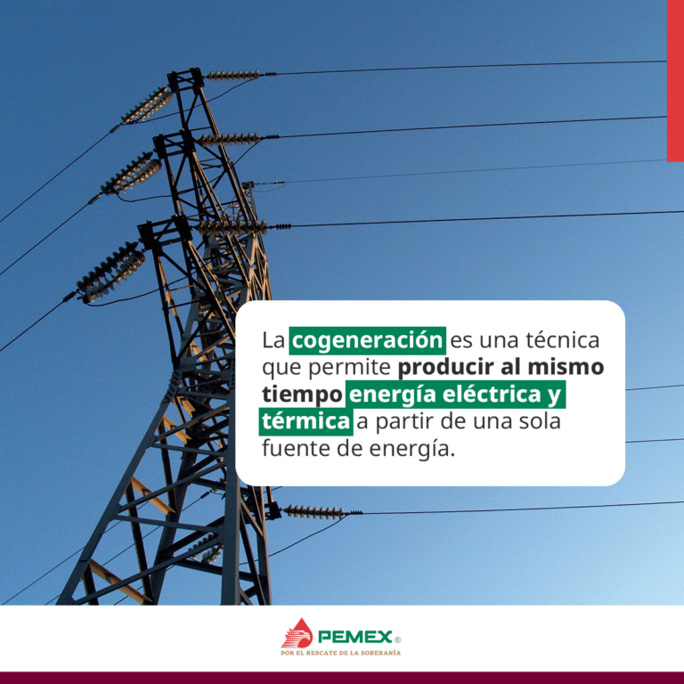 Pemex impulsa la eficiencia energética mediante la cogeneración