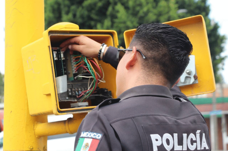 Cholula moderniza semáforos para fortalecer la seguridad y el orden vial