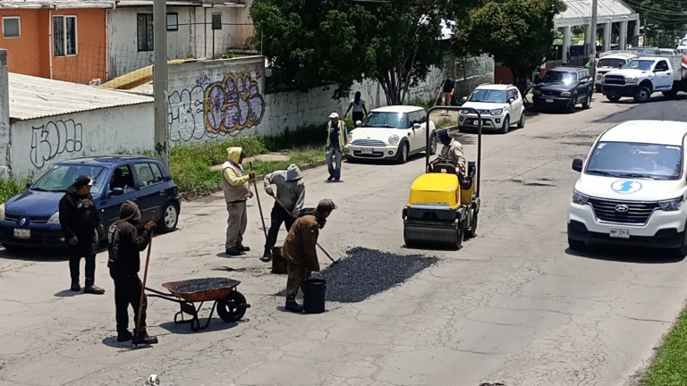 Rehabilita Cuautitlán Izcalli tramo vial de la Av. Huehuetoca rumbo a la México-Querétaro