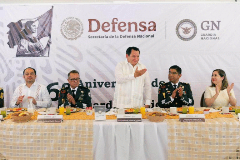 Yucatán y Guardia Nacional refuerzan alianza para mantener la seguridad en el estado