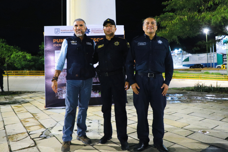 Participa en la Campaña “Punto de riesgo: identifica, prevé y protégete”, en Tuxtla