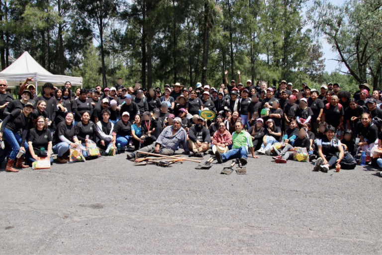 Reforestan Parque Central de Cuautitlán Izcalli con plantas nativas y árboles frutales