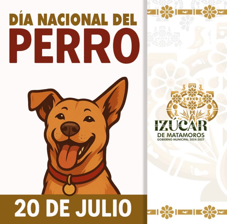Izúcar de Matamoros conmemora el Día Nacional del Perro y promueve la tenencia responsable