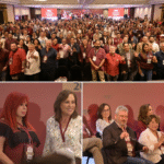 Rocío Nahle refrenda respaldo a Claudia Sheinbaum desde el Consejo Nacional de Morena