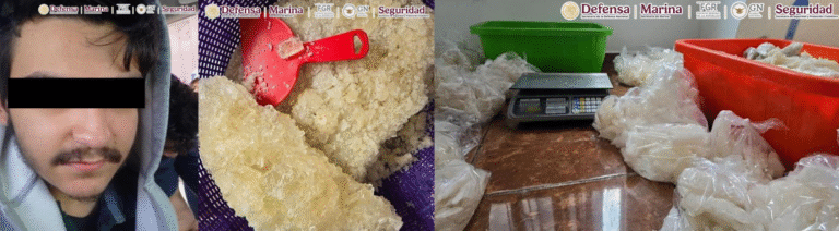 Operativo en Michoacán desmantela narcolaboratorio y deja dos detenidos