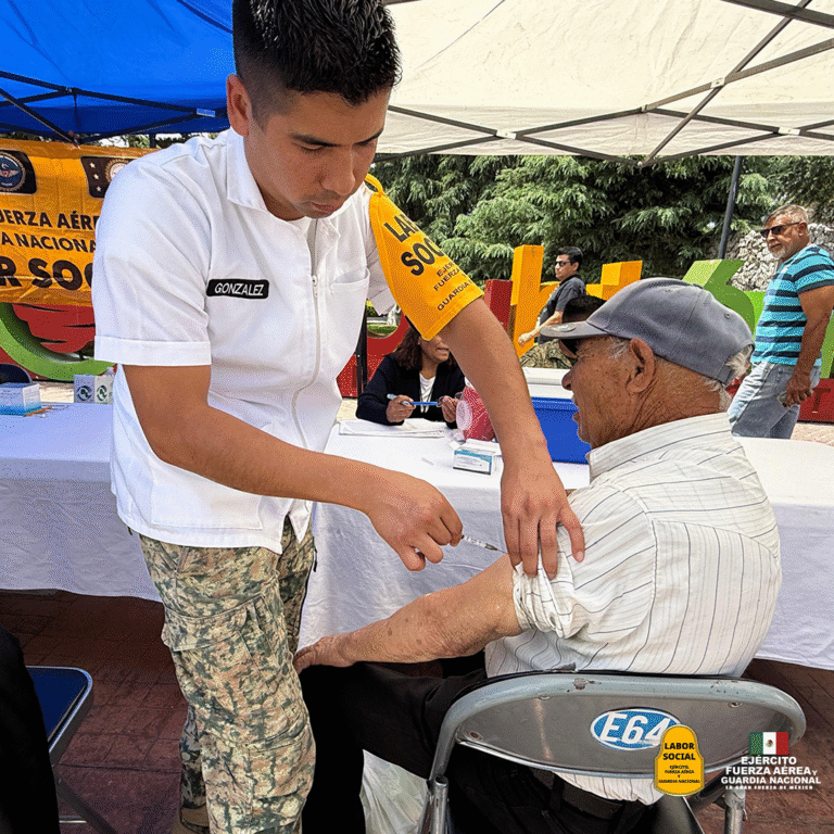 Ejército Mexicano refuerza vacunación contra sarampión en municipios de Chihuahua