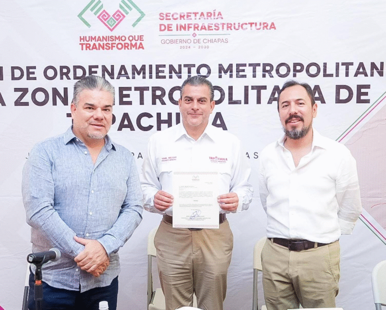 Yamil Melgar refrenda compromiso con desarrollo urbano estratégico en Zona Metropolitana de Tapachula