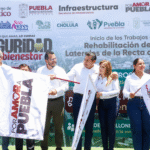 Armenta arranca rehabilitación de la Recta a Cholula como parte del programa “Senderos de Paz”