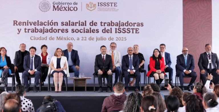 Martí Batres reconoce al personal de Trabajo Social del ISSSTE con histórica renivelación salarial