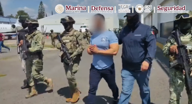 Detienen a presunto líder criminal vinculado a violencia en Tabasco