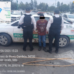 Policía de Cuautitlán Izcalli detiene a presunto responsable de robo a casa habitación