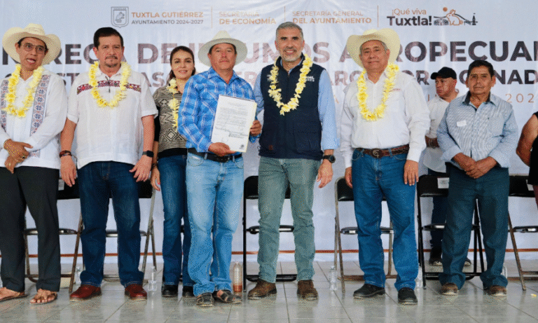 Nunca más sin atención a los ejidos de Tuxtla: Ángel Torres