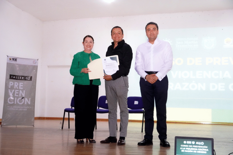 San Martín Texmelucan impulsa capacitación contra la violencia política de género