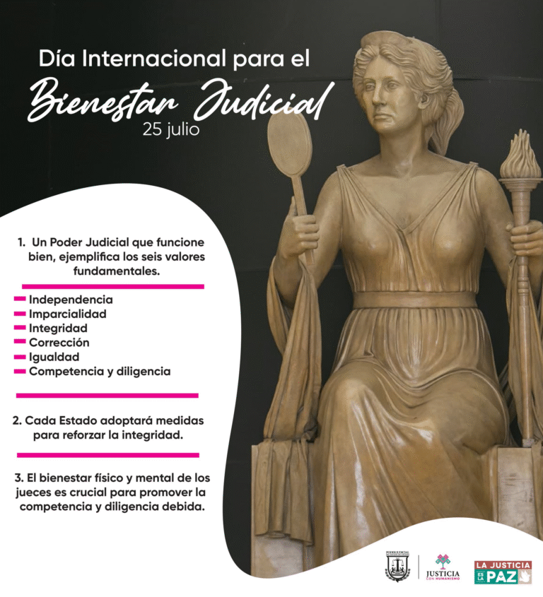Poder Judicial de Chiapas conmemora el Día del Bienestar Judicial