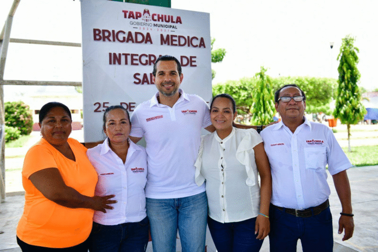 Ayuntamiento de Tapachula lleva jornada médica integral al ejido Álvaro Obregón