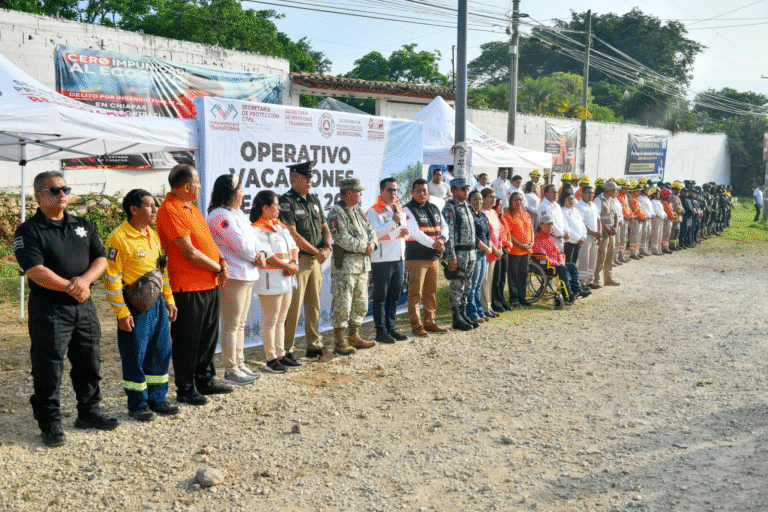 Inicia en Berriozábal el Operativo Vacaciones Seguras 2025