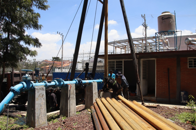 Reactiva Cuautitlán Izcalli el Pozo Bosques del Lago y recupera 1.46 millones de litros de agua al día
