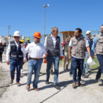 Pepe Chedraui supervisa construcción del Bachillerato Tecnológico BUAP en Puebla