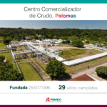 Pemex celebra 29 años del Centro Comercializador de Crudo Palomas en Veracruz