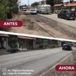 Rehabilitan Av. Jilguero Poniente en Lago de Guadalupe tras sustitución de tubería