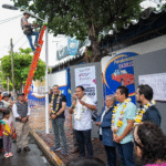 Eduardo Ramírez y Ángel Torres arrancan mejoramiento del alumbrado público en colonias de la capital