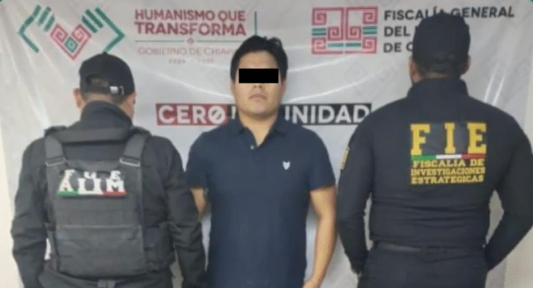 En Tulum, FGE de Chiapas y Quintana Roo aprehenden a ladrón de Banco Azteca