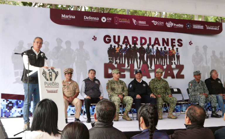 Pepe Chedraui presenta “Guardianes de la Paz” para reforzar la seguridad en Puebla
