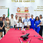 DIF Berriozábal firma convenio con el Colegio Español para fortalecer atención a personas vulnerables