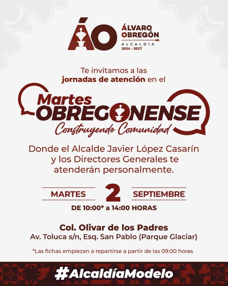 “Martes Obregonense” llega a la colonia Olivar de los Padres para atender directamente a la ciudadanía