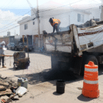 Gobierno de Cholula avanza con el programa “Bachetón” en vialidades principales