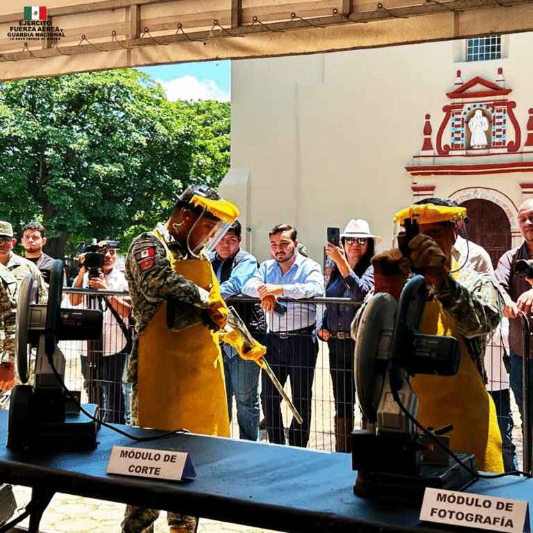 Ejército Mexicano impulsa canje de armas en Jiutepec con la campaña “Sí al Desarme, Sí a la Paz”