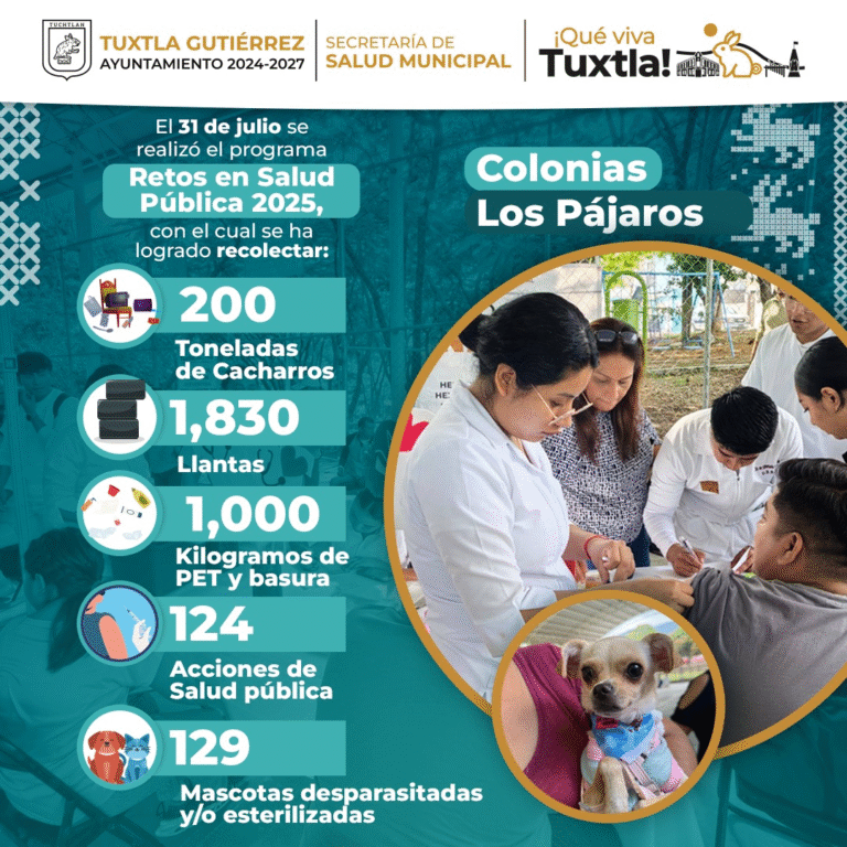 Colonia Los Pájaros se suma a “Retos en Salud 2025”