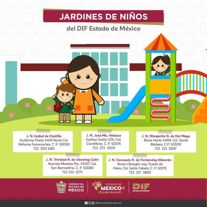 Delfina Gómez refuerza la educación inicial a través de estancias y jardines del DIFEM