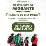 Izúcar de Matamoros brinda gestión gratuita de citas para trámites migratorios