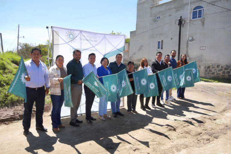 Texmelucan invierte más de 6.7 mdp en pavimentación de calle clave en Tlanalapan