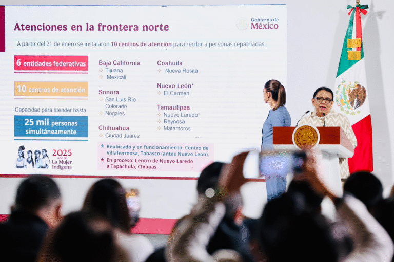 Con “México Te Abraza”, más de 36 mil repatriados han recibido atención digna y apoyo integral