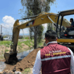 Tláhuac mejora control hídrico en La Conchita con obras en Canal Luis Delgado