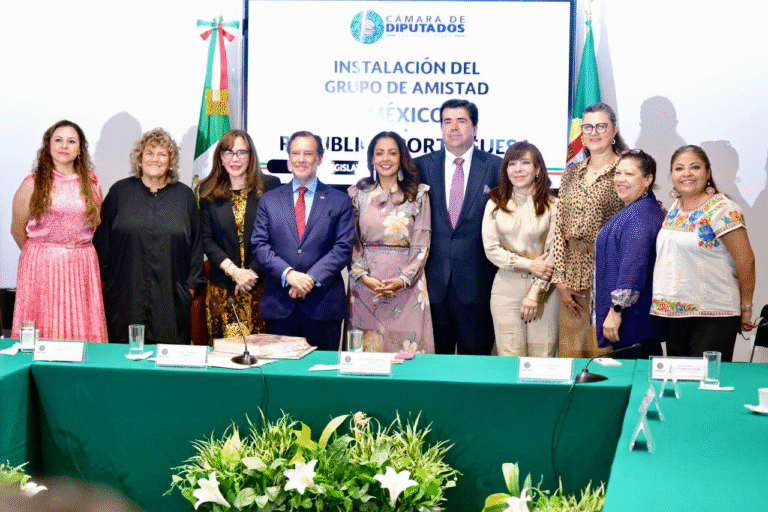 Reinstalan Grupo de Amistad México–Portugal en la Cámara de Diputados