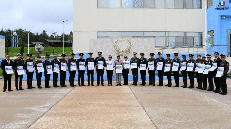 Fuerzas Armadas de México se capacitan para fortalecer su participación en misiones de paz de la ONU